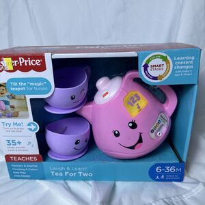 Fisher-Price Laugh & Learn Tea For Two Baby Toddler‎ Toy Lights New NIB